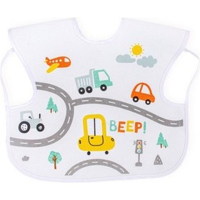 Resim Sevi Bebe Giymeli Mama Önlüğü 20 Turuncu 