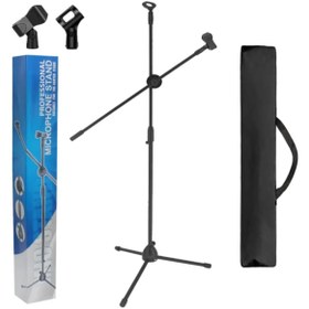 Resim Larkin MS100 Mikrofon Standı - Mikrofon Sehpası Çanta Tutacak 