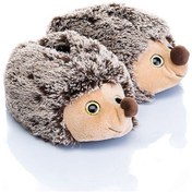 Resim Twigy Kirpi Çocuk Hayvanlı Panduf Gri 28/35 CC0651 