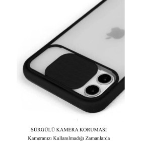 Resim Kzy Huawei P30 Lite Kapak Lensi Açılır Kapanır Kamera Korumalı Silikon Kılıf - Lila 