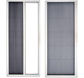 Resim Karadağ İnşaat Pileli Plise Sürgülü Akordiyon Katlanır Kapı Sinekliği 3 Farklı Renk Seçeneği ile 