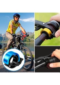 Resim Buffer Ultra-yüksek Sesli Alüminyum Alaşımlı Bisiklet Zili Renkli Çok Renkli 