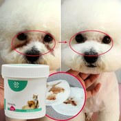 Resim Göz ve Kulak Temizliği için 150'lü Pet Silgiler, Kediler ve Köpekler için Evrensel, Göz Kırışıklıkları ve Kulak Balmumunu Giderir, Gözyaşı Lekesi Giderme, Plastik Malzeme, Şarj Edilmemiş, Nazik Bakım Silgileri 