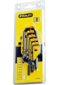 Resim Mey İthalat St069252 Allen Anahtar Takımı 8 Parça İnç Ölçü 