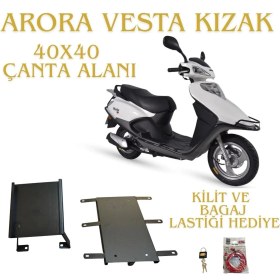 Resim Nazilli Avm Arora Vesta 50 ve 125 Kızaklı Kurye Paket Çanta Demiri 