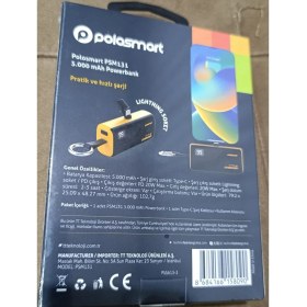 Resim Polosmart PSM131 5.000 Mah Powerbank 