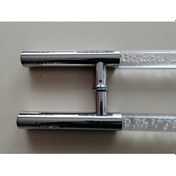 Resim Kahe Kh-105 Paslanmaz Pleksi Cam Kapı Kolu 30 60 