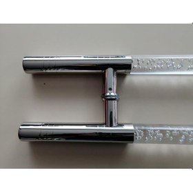 Resim Kahe Kh-105 Paslanmaz Pleksi Cam Kapı Kolu 30 60 