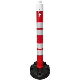 Resim Hayat Trafik Uyarı Dikmesi 110x120 cm - Dikdörtgen Tabanlı 