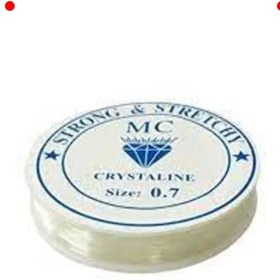 Resim NETWORK ART Şeffaf Likralı Misina - 0.7 mm 