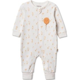Resim Babycosy Organic Wear Bebek Tulum %100 Organik Pamuk , Bebek - Yenidoğan- Csy3061 Ekru 