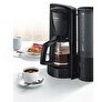 Resim Bosch TKA6A043 Cam Sürahi Damla Emniyetli Filtre Kahve Makinesi Siyah 