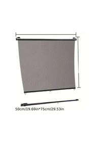 Resim Dashanshop 50-75cm Nano Güneşlik Filmi, Emniyetli Pencere Güneşliği, Yüksek Çözünürlüklü 