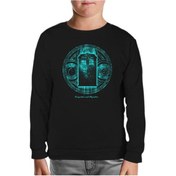 Resim Doctor Who - Anywhere Siyah Çocuk Sweatshirt Siyah 