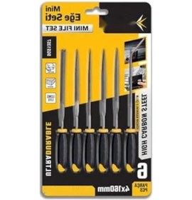 Resim 6 Parça Mini Eğe Seti - 160 Mm 
