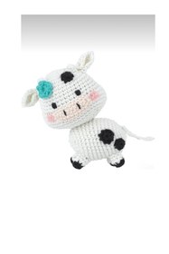 Resim ZUMRANKA HELLO ADORABLE 2'li Amigurumi Örgü Kiti Başlangıç Seti Kendin Yap Tasarım 
