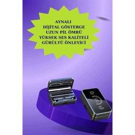 Resim Twin Store Bluetooth Kulaklık Yeni Model Akıllı Saat Seti Anc Özelliği Dokunamatik 