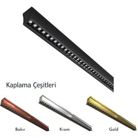 Resim 4000k Gün Işığı - Bakır Kaplama - Sıvaüstü - 120 Cm Gün Işığı 