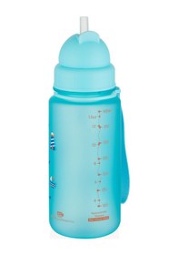 Resim Uzspace 3024 400Ml Okyanus Mavisi Desenli Yeni Seri Su Matarası 