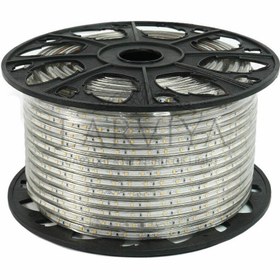 Resim Tek Sıra Hortum Şerit LED Beyaz - 100 M 