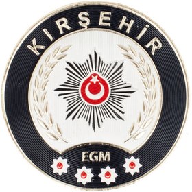 Resim ÇUKUROVA ÜTÜ KIRŞEHİR P o l i s Kol Arması 3D Plastik TPU, Yeni Tip, Cırtlı, Standart Ölçü, 1.sınıf Kalite 