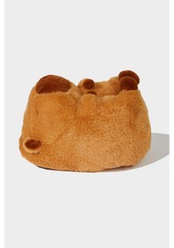 Resim Defacto Kız Çocuk Düz Taban Panduf F1500a825wnbn45 Kahve-bn45 