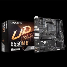 Resim Gıgabyte B550m K 4733mhz Oc M.2 Am4 Matx Anakart 