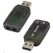Resim AoGo USB 3D Sound Harici Ses Kartı 