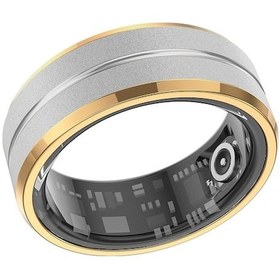 Resim Vkemall Sağlık İzleyici Akıllı Yüzük: Nabız, Oksijen, Uyku Takibi, Fotoğraf Çekimi, Spor Adımı, Su Geçirmez Sr01 Beden 7 7 