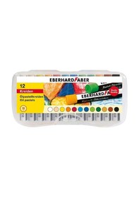 Resim Eberhardfaber 12 Renk Pastel Boya Plastik Kutu Ef-522013 