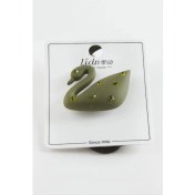 Resim Ronanna Kuğu Taşlı Lastikli Toka 