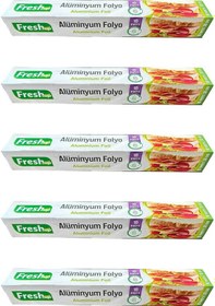 Resim Fresh-up Ev Tipi Alüminyum Folyo - 30 Cm. X 10 Metre - 5 Paket 
