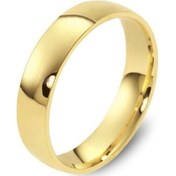 Resim Alyans 14 Ayar Altın Köşeli Geniş 5.87 Gram 