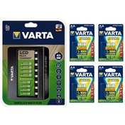 Resim Varta Multi Plus 8Li Şarj Cihazı 8*2700 Mah Aa Şarjlı Pil Varta