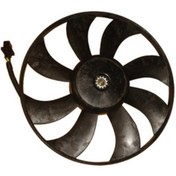 Resim Volkswagen Polo 4 99/01 Radyatör Fanı Motorlu 8 Kanat 1.4 Tdı 250/60w 385mm 