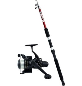 Resim Yetişkinler Ve Çocukların İçin Tam Takım Hobi Kıyı Olta Seti 3 Metre 