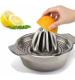 Resim Epinox Paslanmaz Çelik Geniş Hazneli Limon Sıkacağı (Ep-Ls) Hazne Çapı : 11 cm / Hazne Derinliği : 5 cm. 