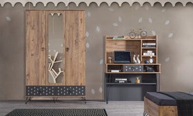 Resim Lotus Modern Genç Odası Takımı 