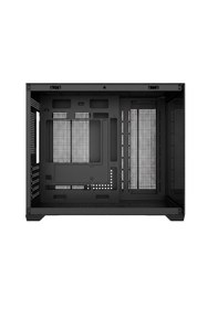 Resim Terranova Kumandalı 6 Rgb Fanlı Nova Siyah Midi Tower Cam Panel Gaming Oyuncu Bilgisayar Kasası 