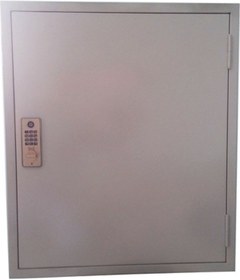 Resim Kale Şifreli Kilitli Metal Anahtar Dolabı 