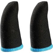 Resim EC Shop Popkonsol Pubg Parmaklık Eldiven Fiber Oyuncu Eldiveni Anti-Ter Parmak Kılıf Mavi 