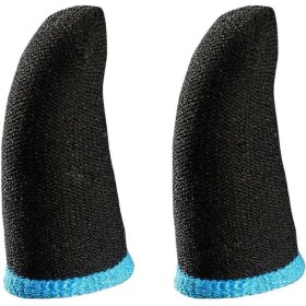 Resim EC Shop Popkonsol Pubg Parmaklık Eldiven Fiber Oyuncu Eldiveni Anti-Ter Parmak Kılıf Mavi 