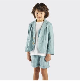 Resim Panço Erkek Çocuk Müslin Ceket Yeşil 2411bk22003-4575 001 