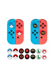 Resim WOTOBE Nintendo Switch/Switch Oled Uyumlu 3D Analog Koruyucu Silikon 