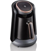 Resim 500ml Türk Kahve Makinesi Kahve Tencere Moka Pot 600w Yarı Otomatik Türk Kahve Black Amerika 