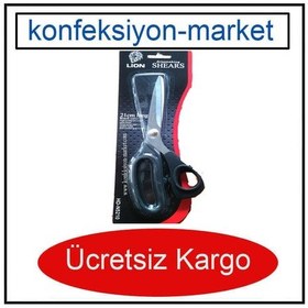 Resim Lion 5210 Plastik Saplı Terzi Kumaş Kesim Makası 