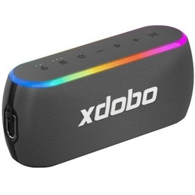 Resim Geeroyoo Xdobo X8 60w Stereo Su Geçirmez Tws Kablosuz Bluetooth Hoparlör, Taşınabilir Parti Sistemi, Aux/usb/bellek Kartı Bluetooth 5.3 Jzr-gy 