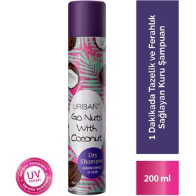 Resim Urban Care Go Nuts with Coconut Kuru Şampuan 200 ml - Gratis 