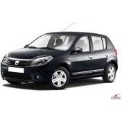 Resim S-Dizayn Dacia Sandero Kapı Koruma Çıtası Krom 2008-2013 
