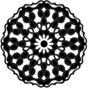 Resim Genel Markalar Çiçek Deseni (Tip 9) 10X10 Cm Lcst [Lcst] 